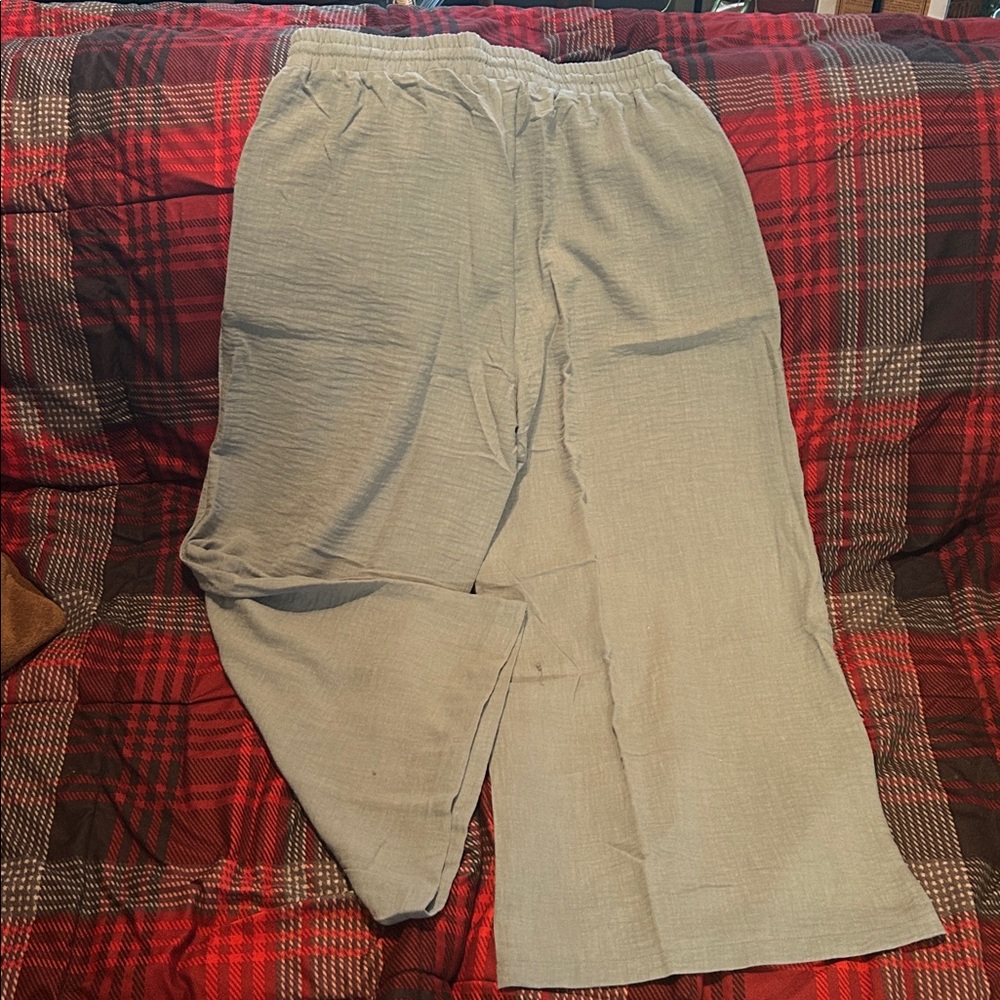 Zenana Outfitters Blue Drawstring Pants NWOT